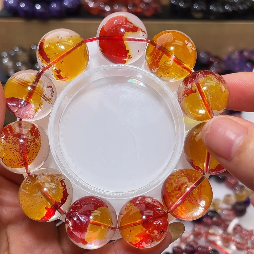 未镶嵌手链水晶锦鲤浇花19