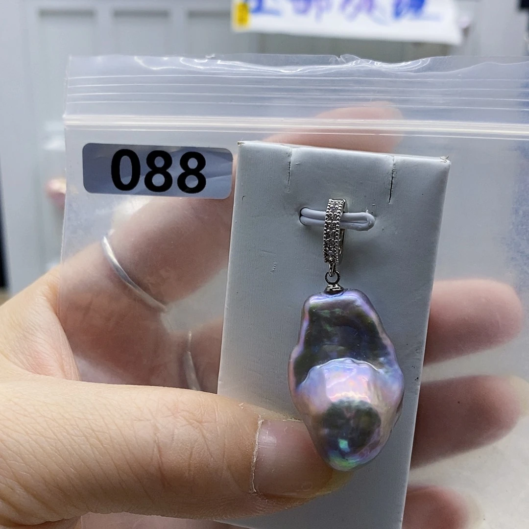 颈饰合金淡水珍珠