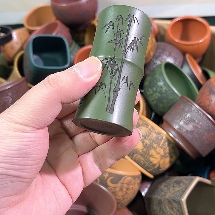 茶杯紫砂全手工紫砂主人杯