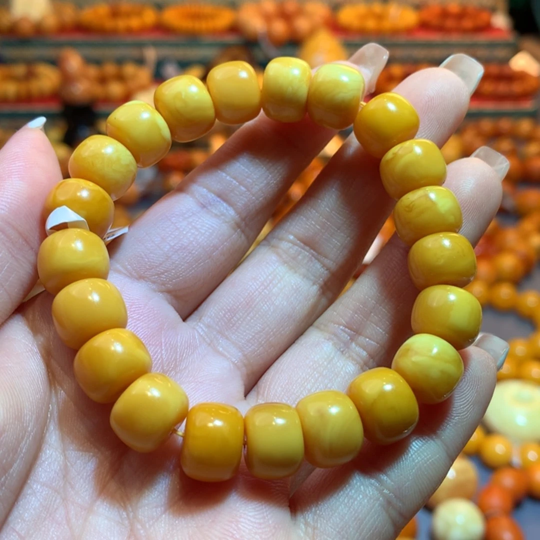 【闪购商品】未镶嵌蜜蜡手串数****g蜜蜡手串