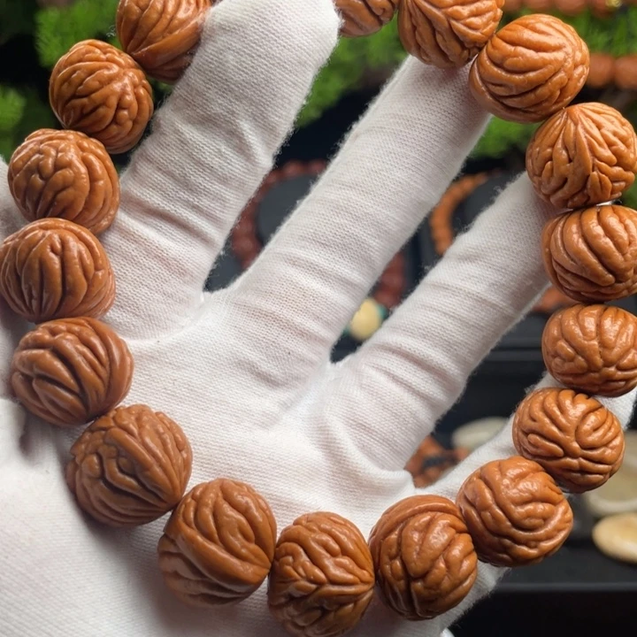 知***L桃核吊坠精品单圈