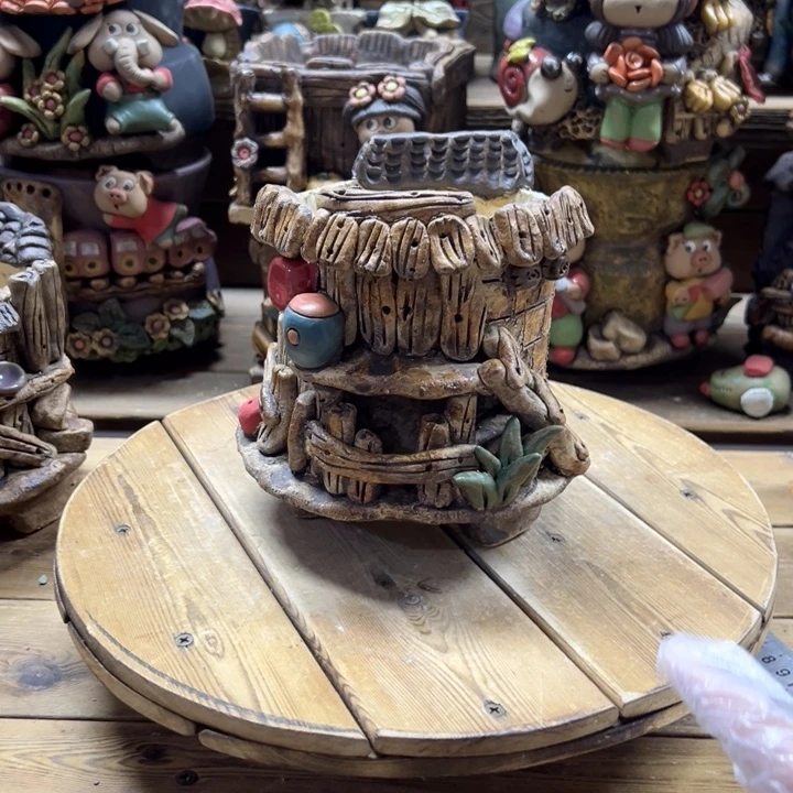 嘻哈多肉花盆百搭