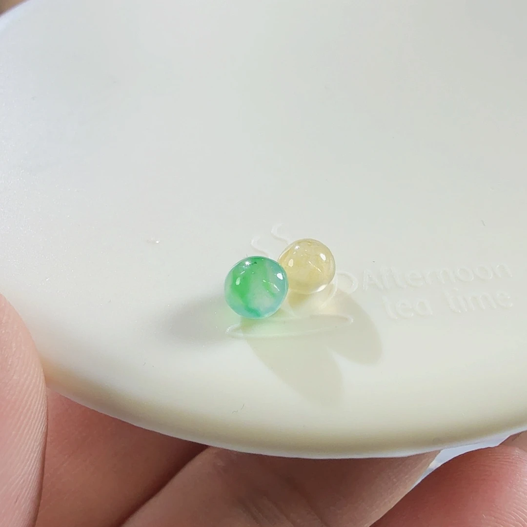 翡翠未镶嵌颈饰裸石马卡龙瓜瓜