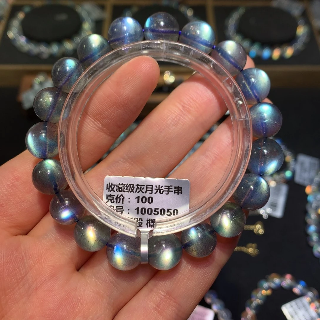 未镶嵌手串拉长石10.3左右