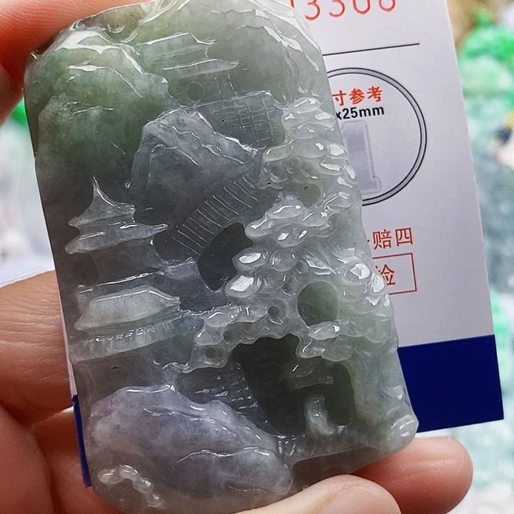 吊坠(不含链)未镶嵌翡翠