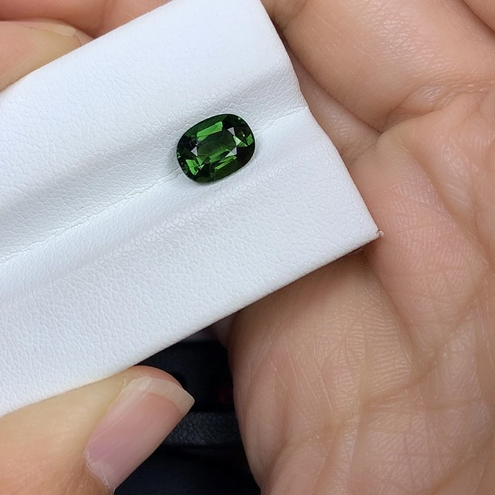 裸石碧玺未镶嵌1.39ct阿富汗绿碧玺