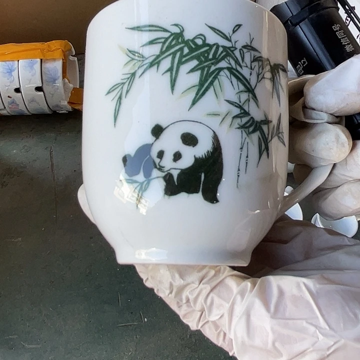 醴陵高温瓷釉上老瓷