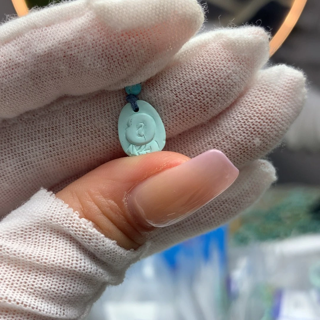 绿松石挂件未镶嵌