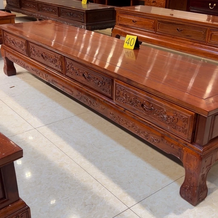 h***n书柜紫檀木类安格拉紫檀2米电视柜