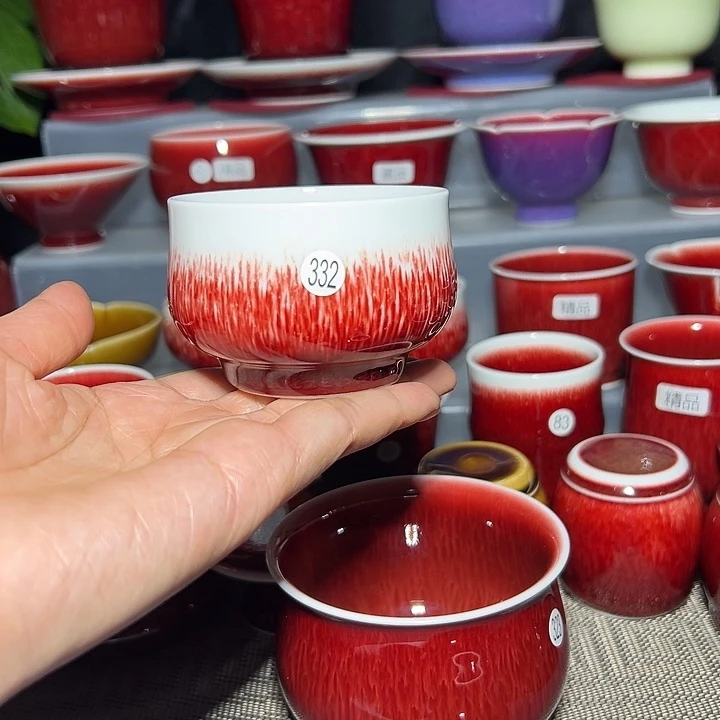 景德镇玉郎亭陶瓷福利杯柴窑