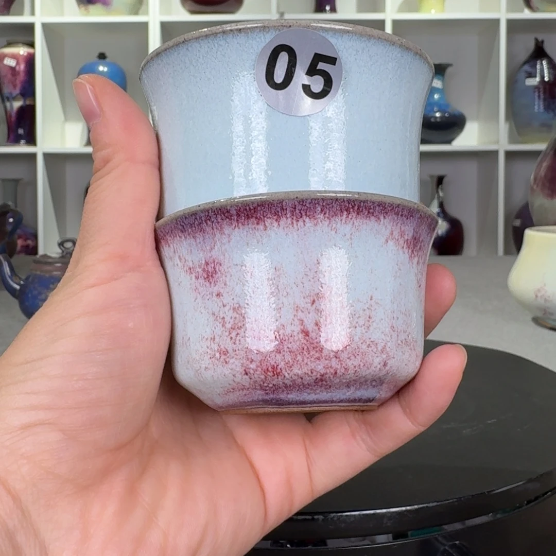 杯子福利钧窑情侣对杯
