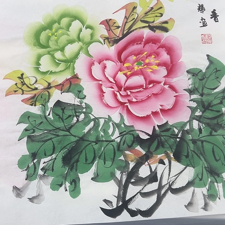 国画绘画作品请欣赏一下