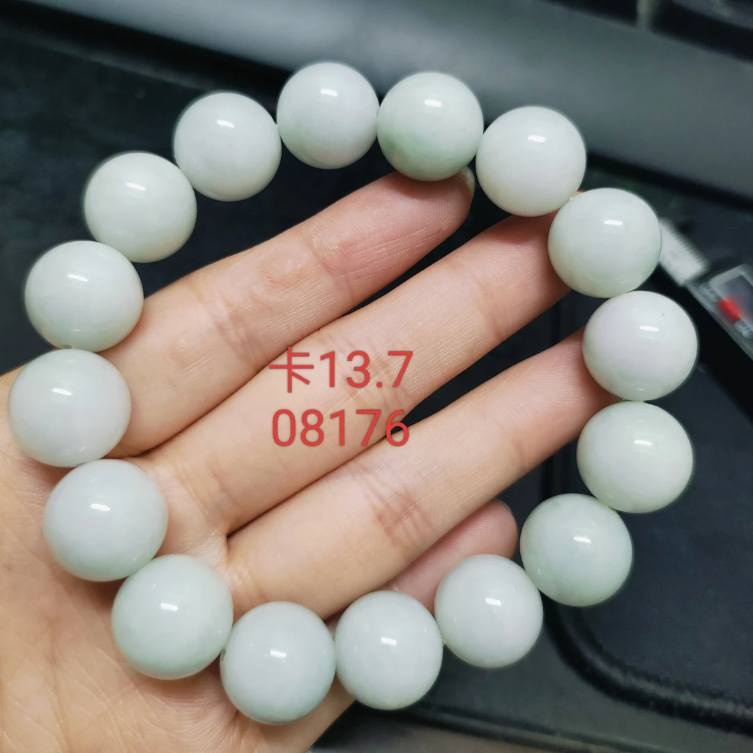 简约手串天然缅甸翡翠A货