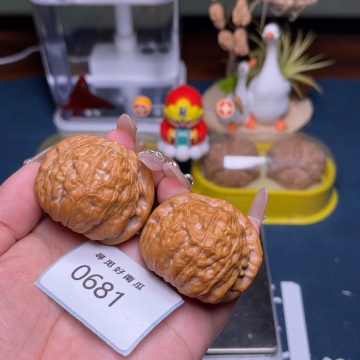 把件文玩核桃南瓜墩43-0681