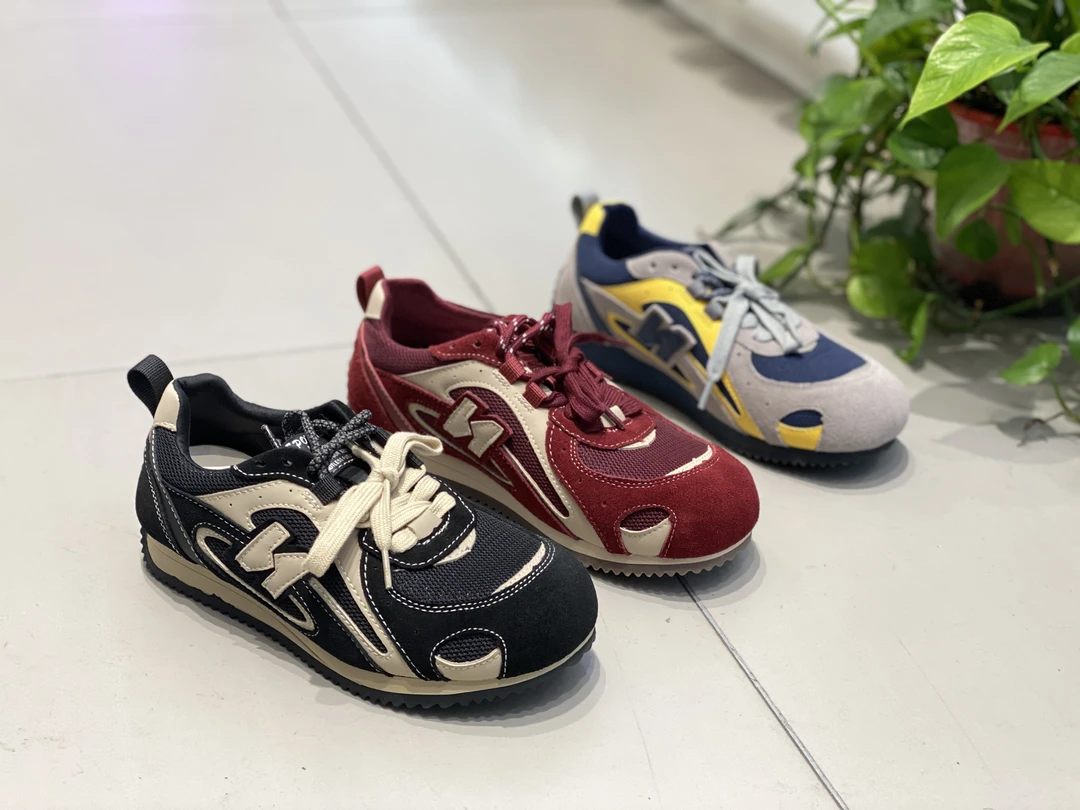 ZSWD复古徳训鞋女百搭休闲运动阿甘鞋551-1268