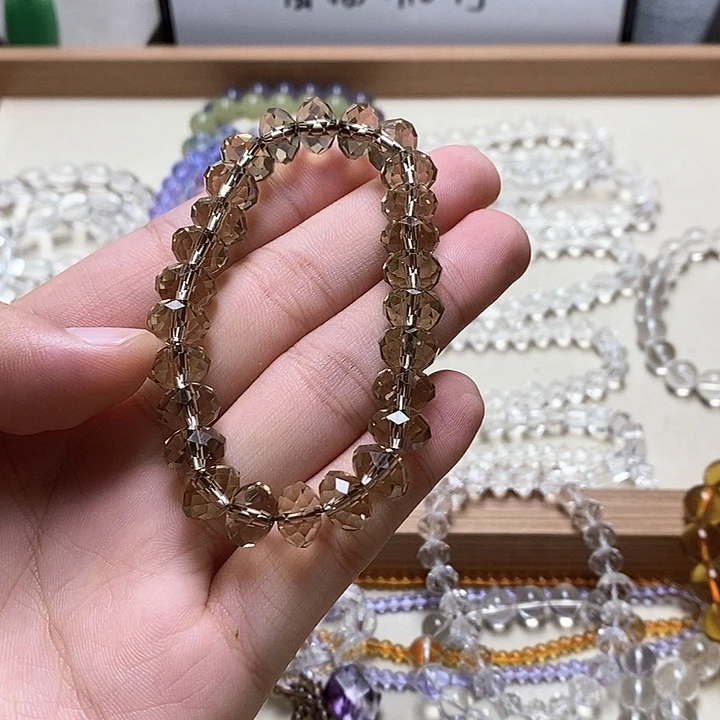 非金属卡10mm+茶刻面