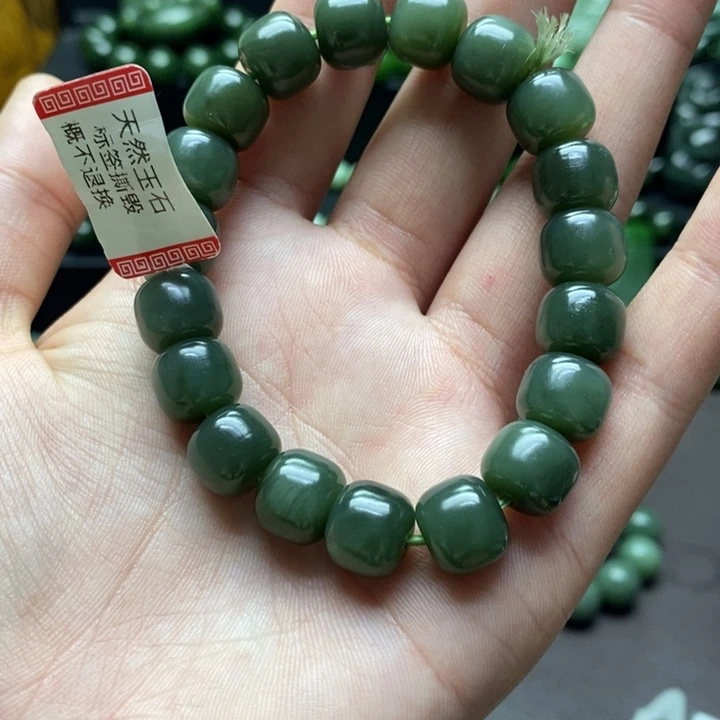 和田玉手串未镶嵌