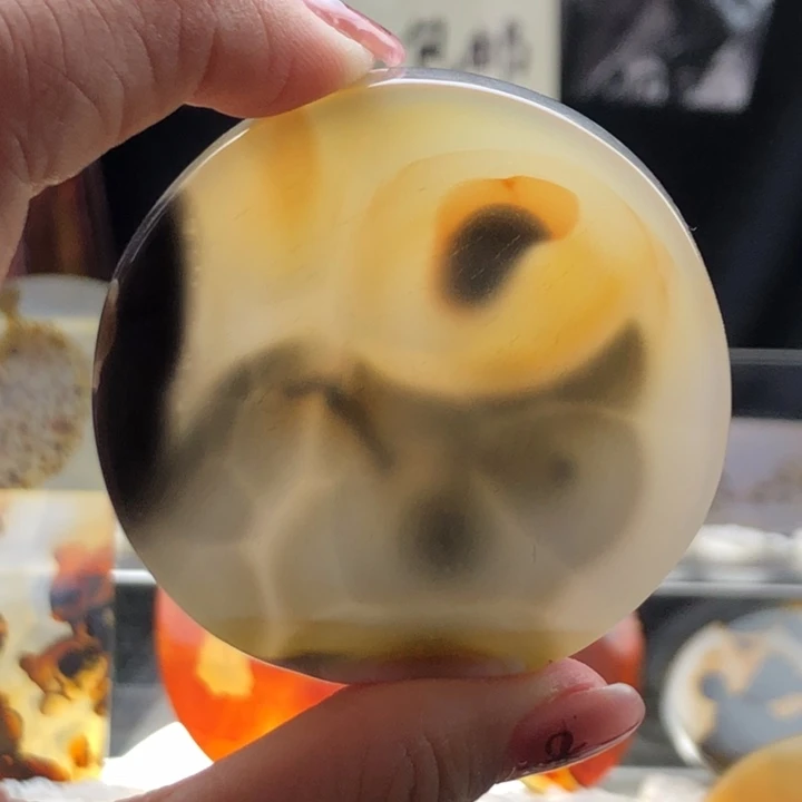玛瑙/玉髓颈饰未镶嵌589