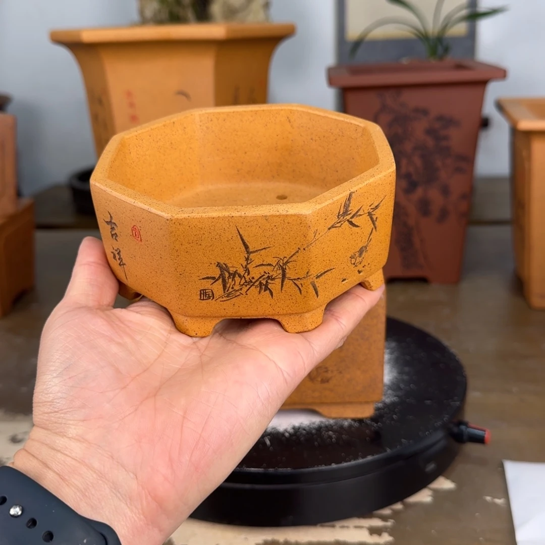 紫砂花盆紫砂花盆11.5-4