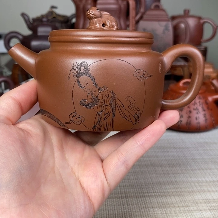 茶壶紫砂革紫泥德钟