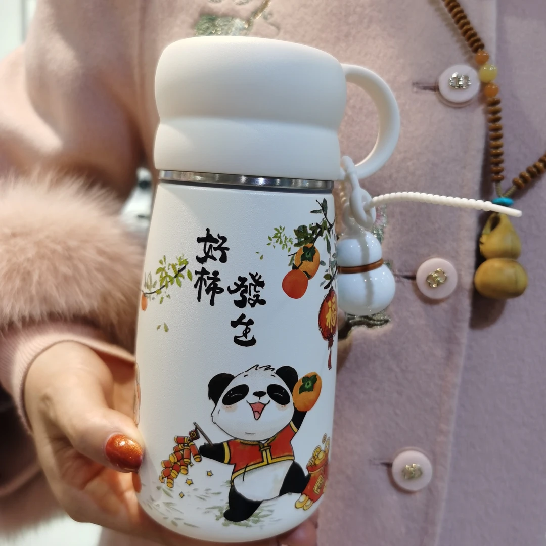 好柿发生保温杯316l不锈钢内胆