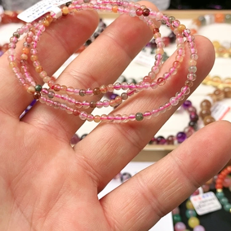 【闪购商品】烟晶手链银S925镶嵌手链