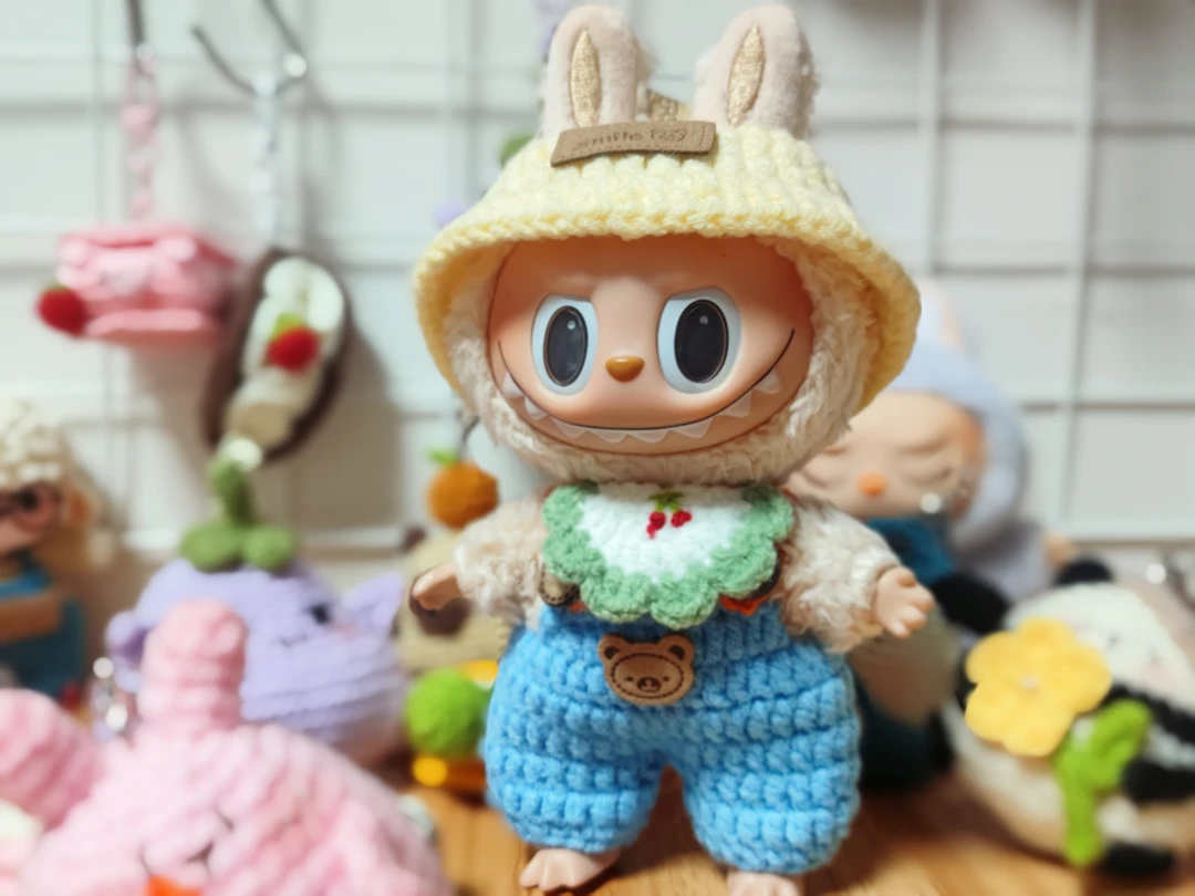 labubu夏日春野手工钩织衣服