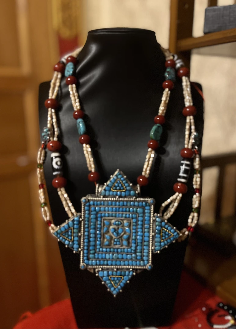 铜合金亚克力吊坠 央宗简约精致复古嘎乌盒