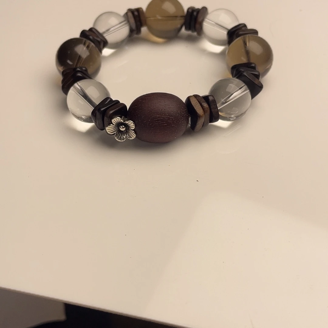 非金属手串茶水小花款