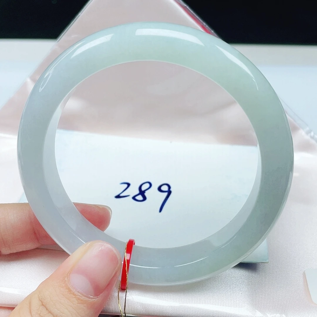 翡翠未镶嵌手镯正圈59.3