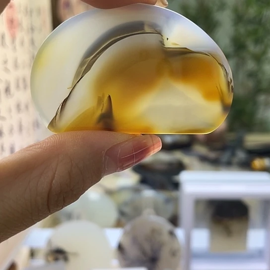 玛瑙/玉髓吊坠未镶嵌