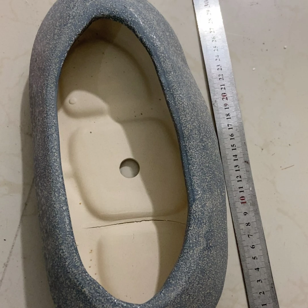 红陶微瑕高温陶瓷花盆