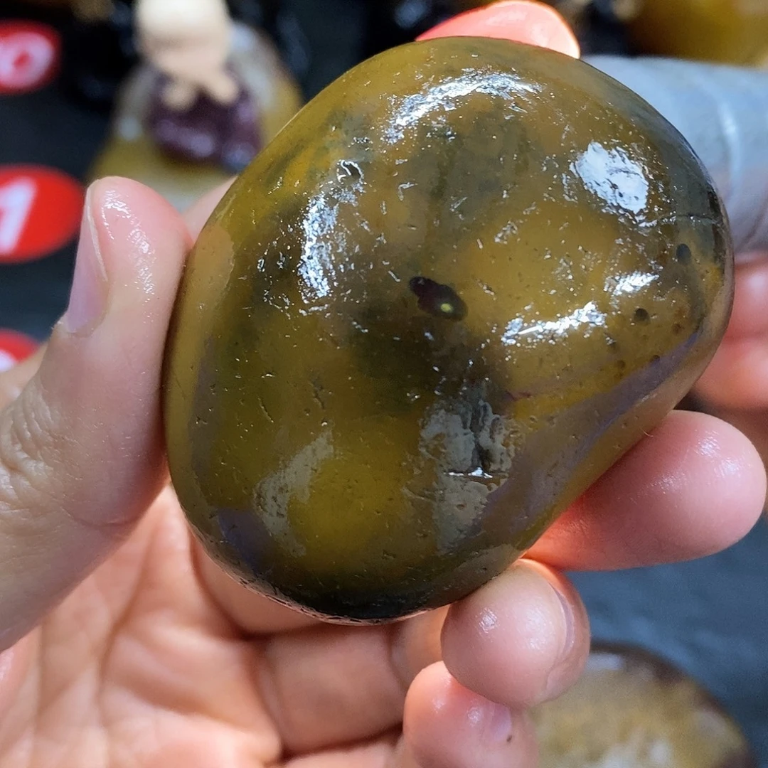 玛瑙/玉髓未镶嵌手把件