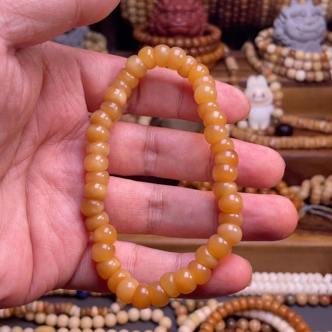 手串星月菩提望**及龙脊玉华大肠