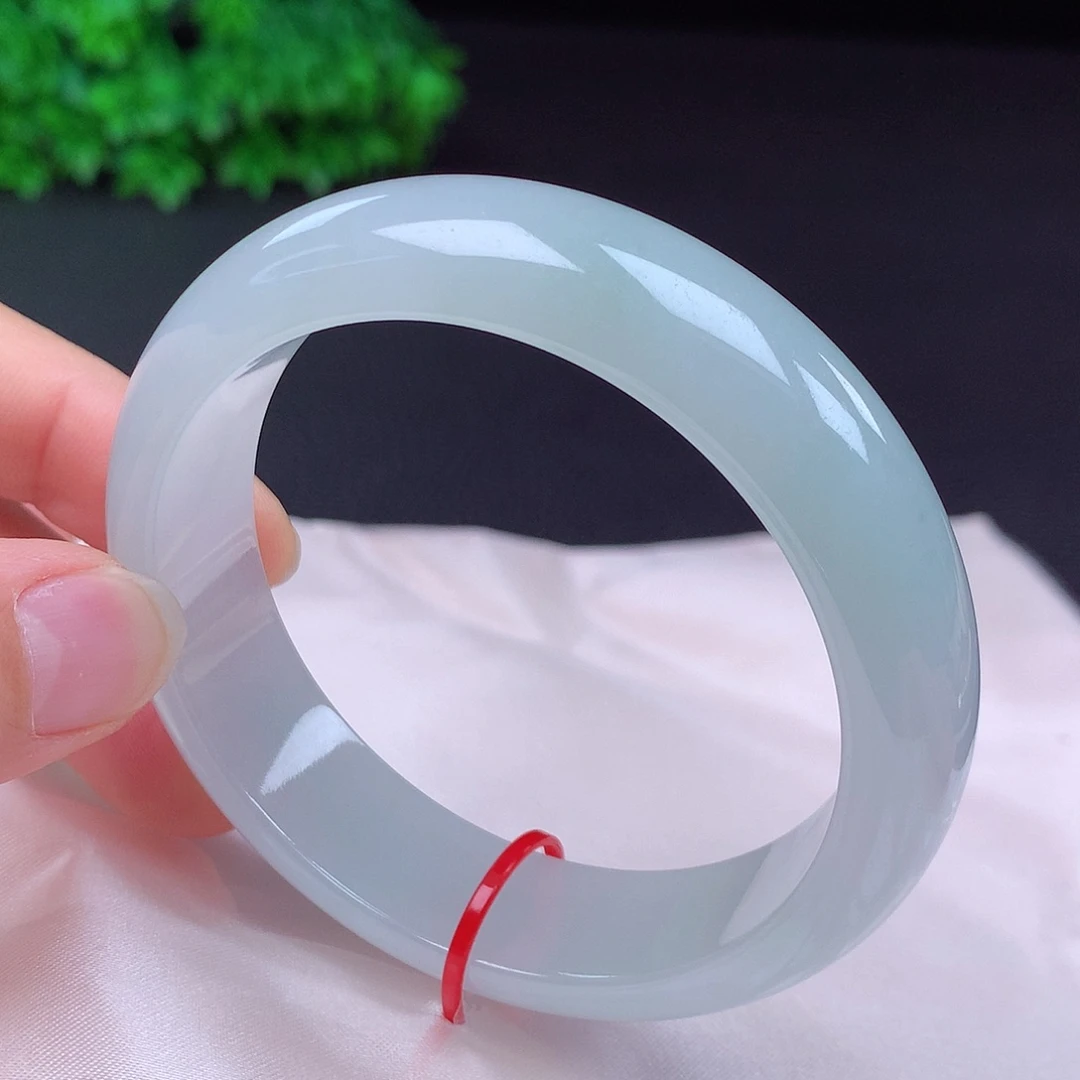 翡翠未镶嵌手镯57圈681608