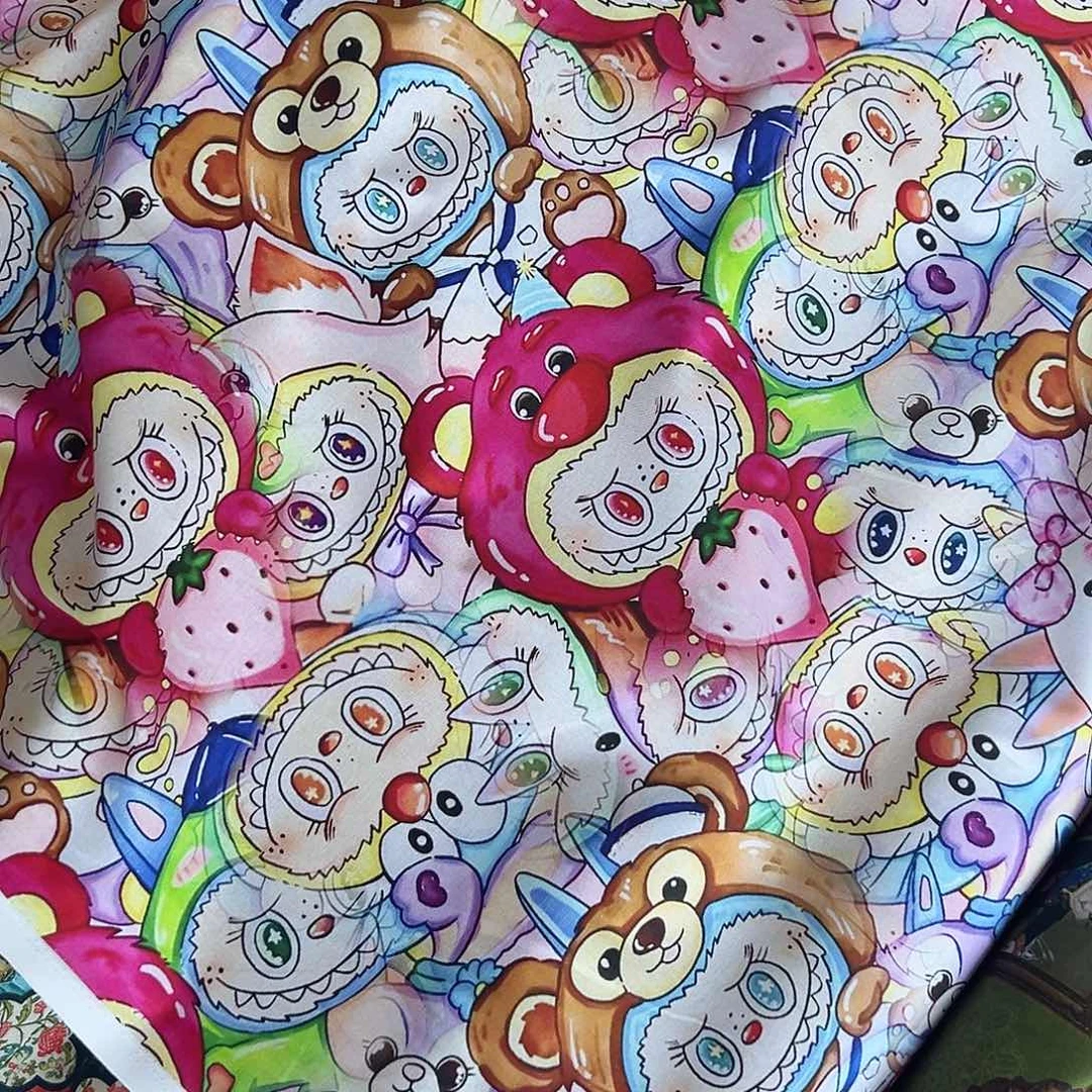 一米价纯棉平布1.1米宽果子布艺直播台地