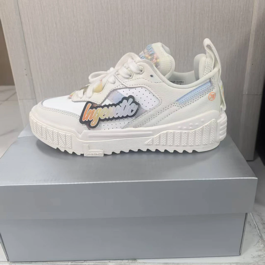 《直播》李宁LNG高端系列透气耐磨运动鞋百搭时尚休闲女款LGLS008