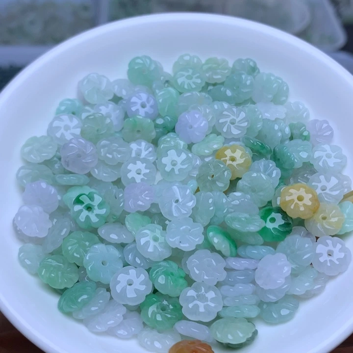 散珠翡翠卡9冰小花50个