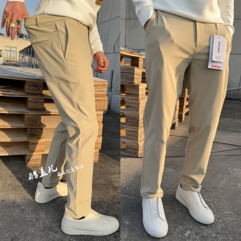 神仙裤！旅行家系列高端春夏男士轻量弹力透气简约百搭商务休闲裤