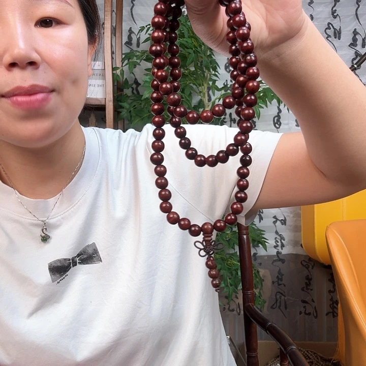 红木108项链饰品男女款