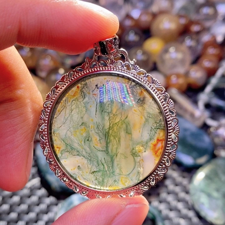 【闪购商品】玛瑙/玉髓颈饰未镶嵌李**