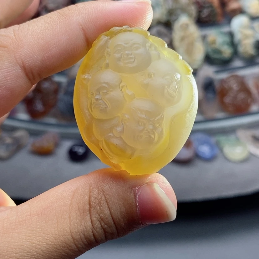 【闪购商品】未镶嵌吊坠定制玛瑙