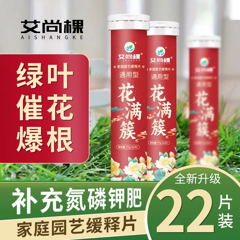 植物园艺缓释营养片控释肥氮磷钾室内通用型绿植花卉肥料