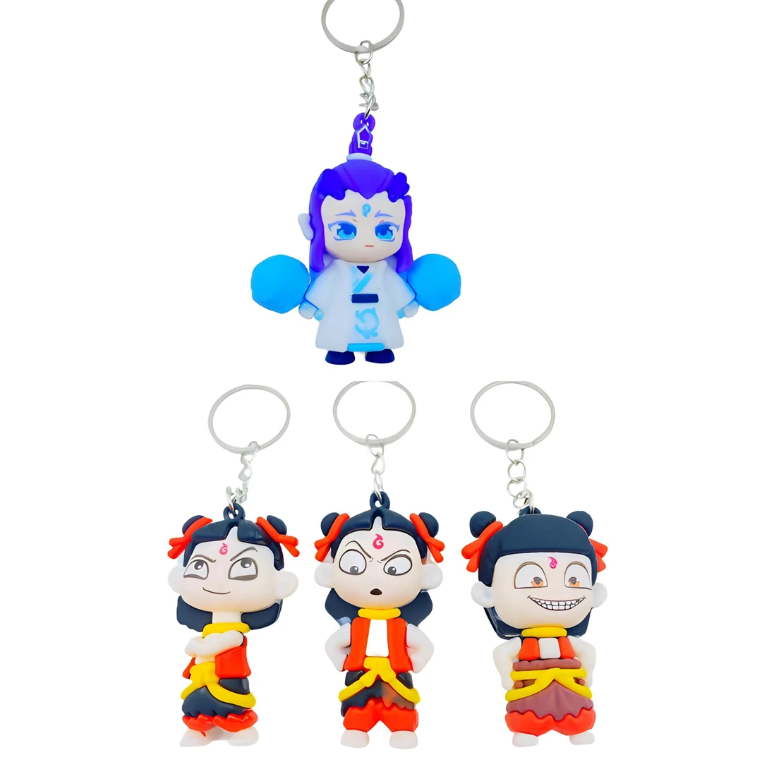 国风设计款哪吒+敖丙-手机挂（哪吒多样性发其一）到手总共两个