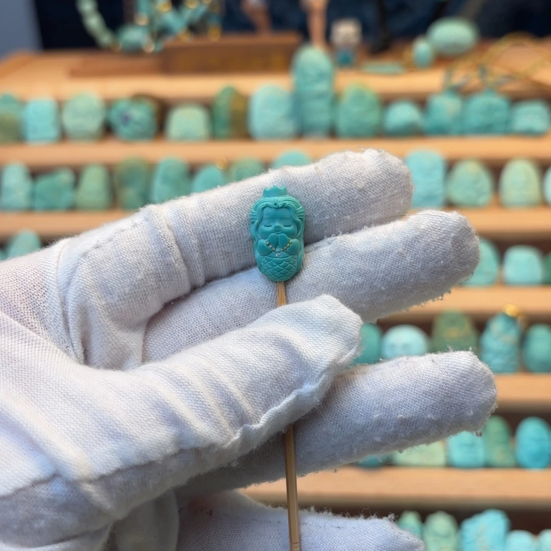 绿松石未镶嵌配饰