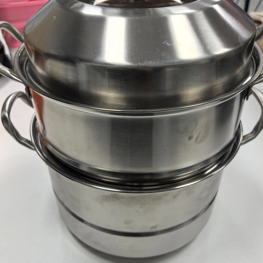 aq家用不锈钢三层蒸锅