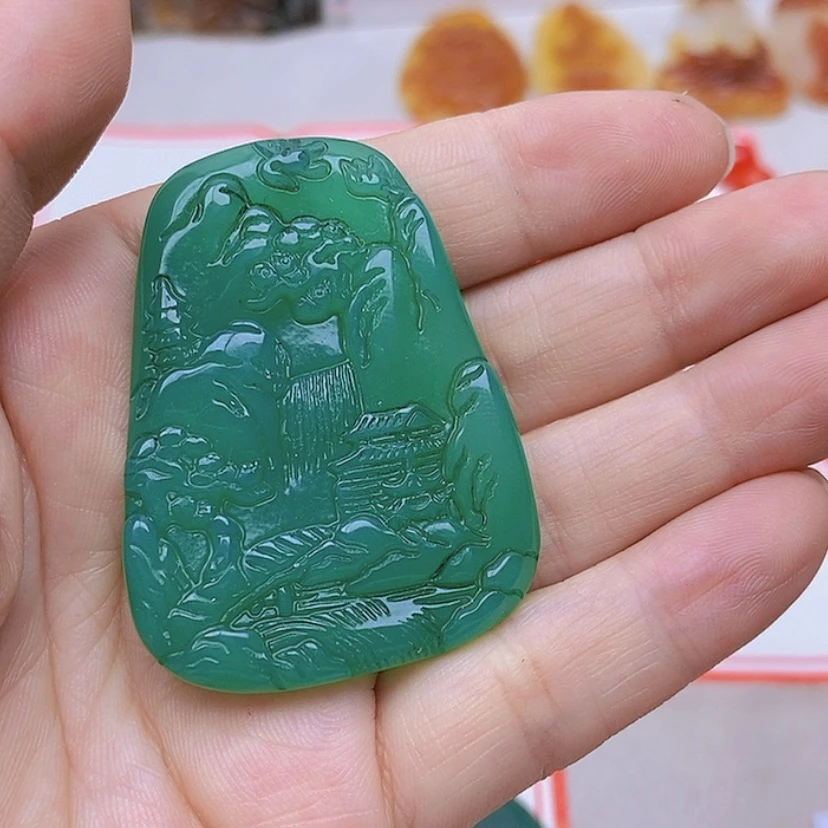 【闪购商品】玛瑙/玉髓未镶嵌珠宝半成品用****2