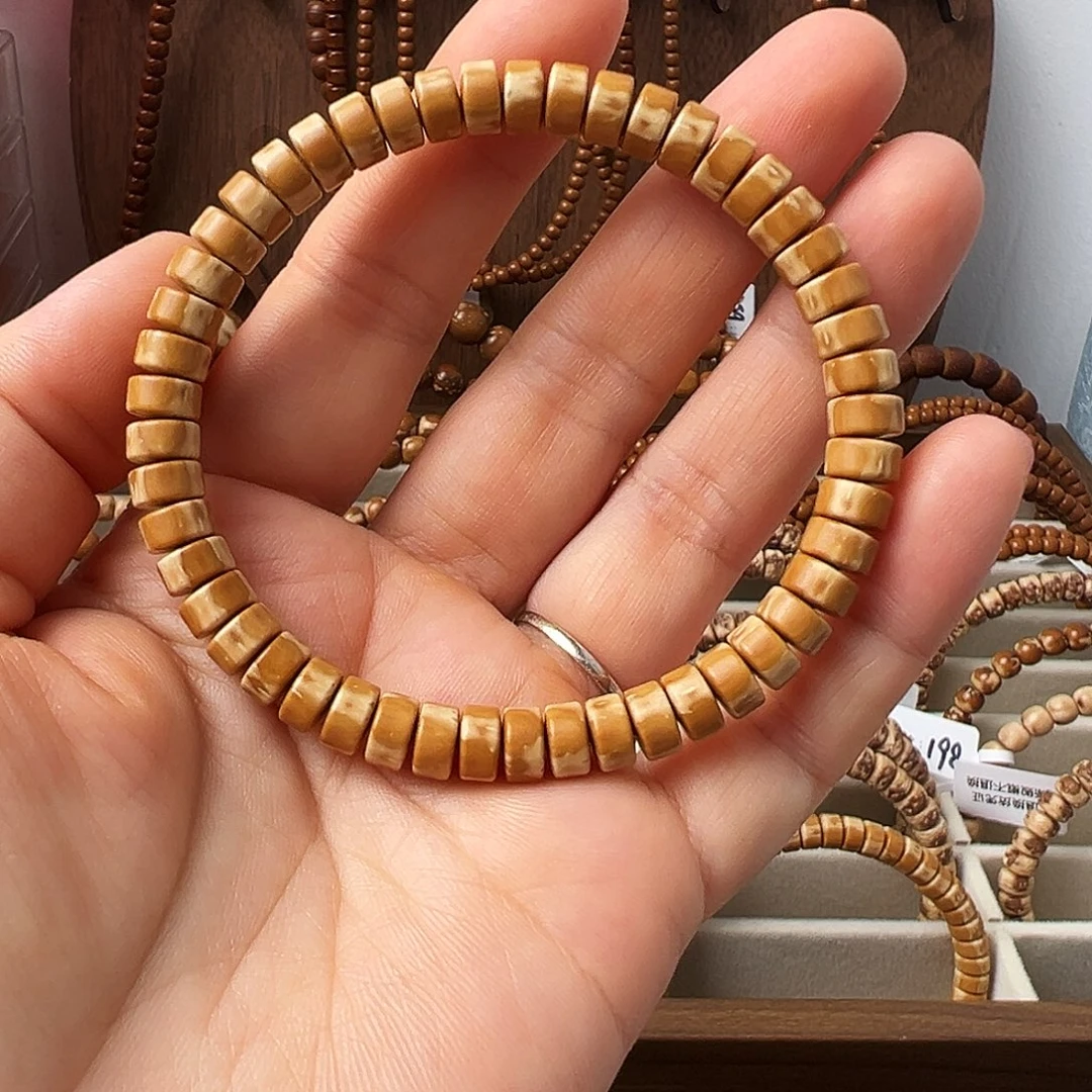 手串紫金鼠紫金鼠鼠尖纯肉药片手串三花7*4mm