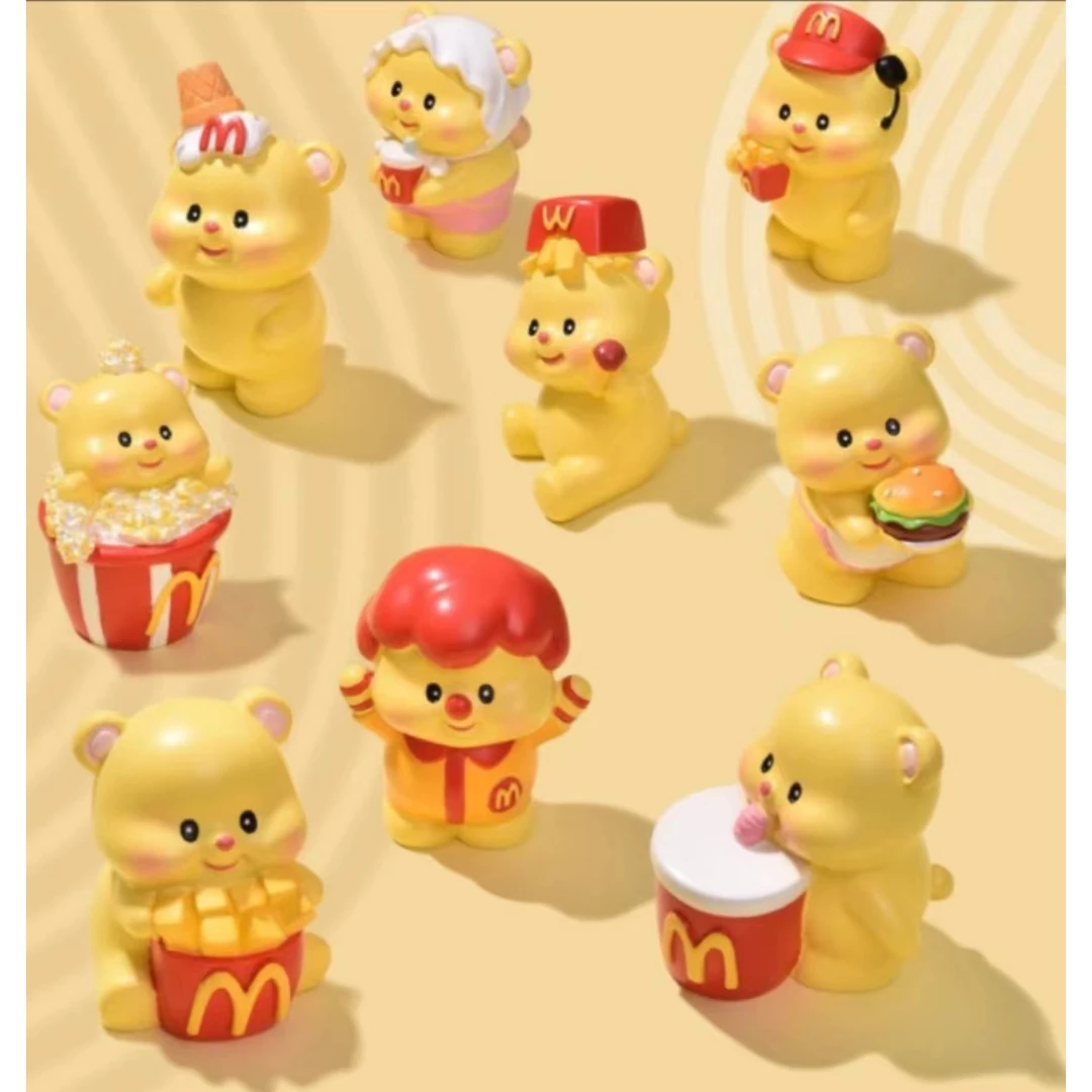 麦门小熊摆件盲盒