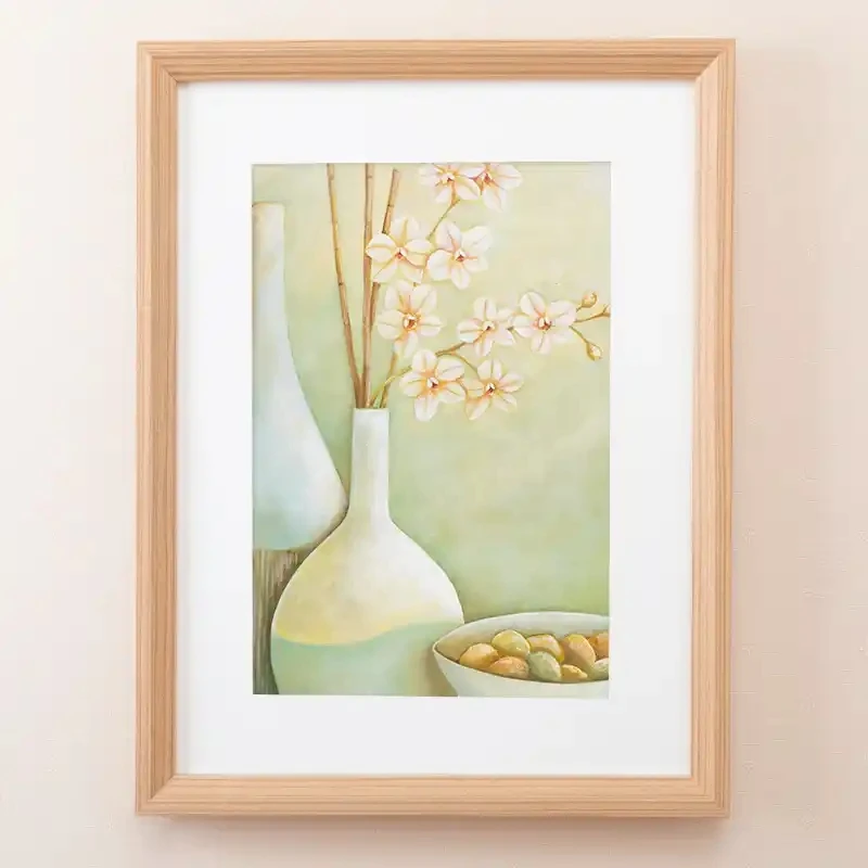 山美彩绘框中框作品图片